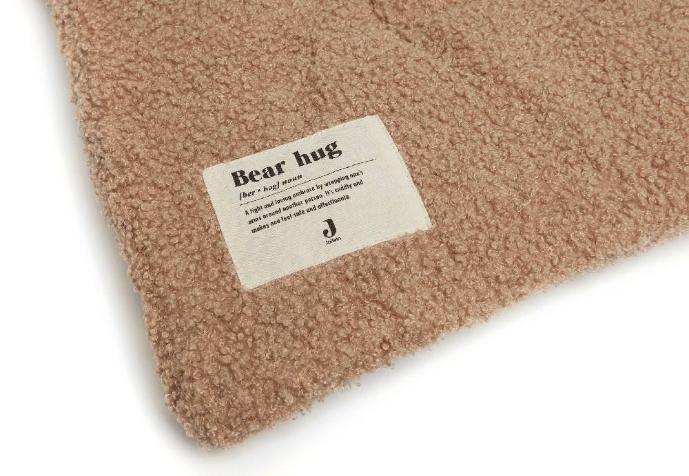 Jollein Krabbeldecke 75x95cm Boucle Biscuit 50% Rabatt für begrenzte Zeit