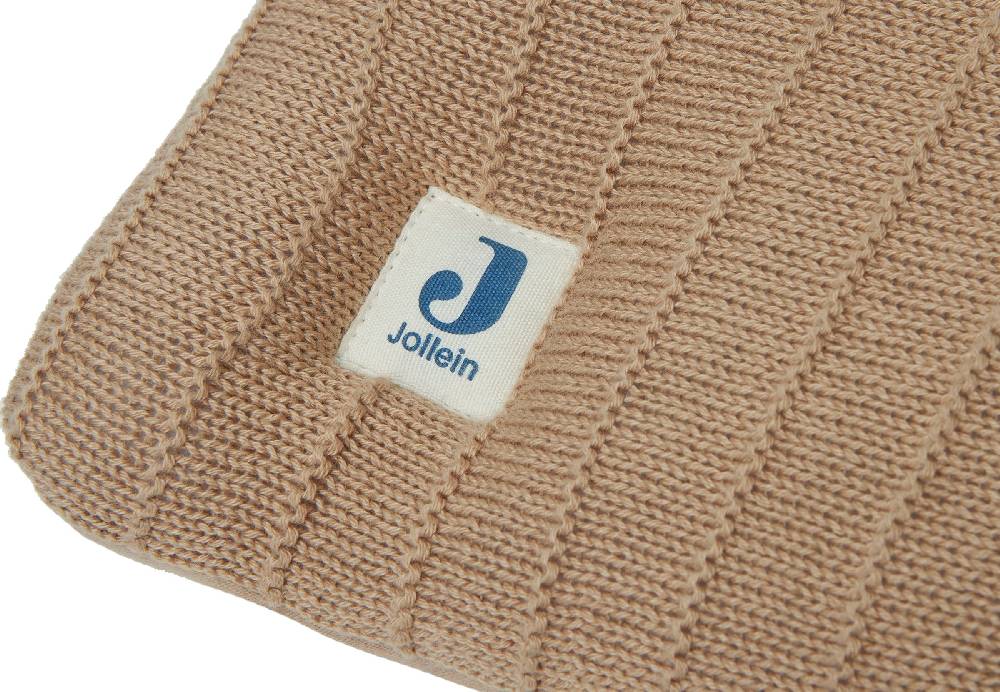 Jollein Krabbeldecke 75x95cm Pure Knit Biscuit 2025