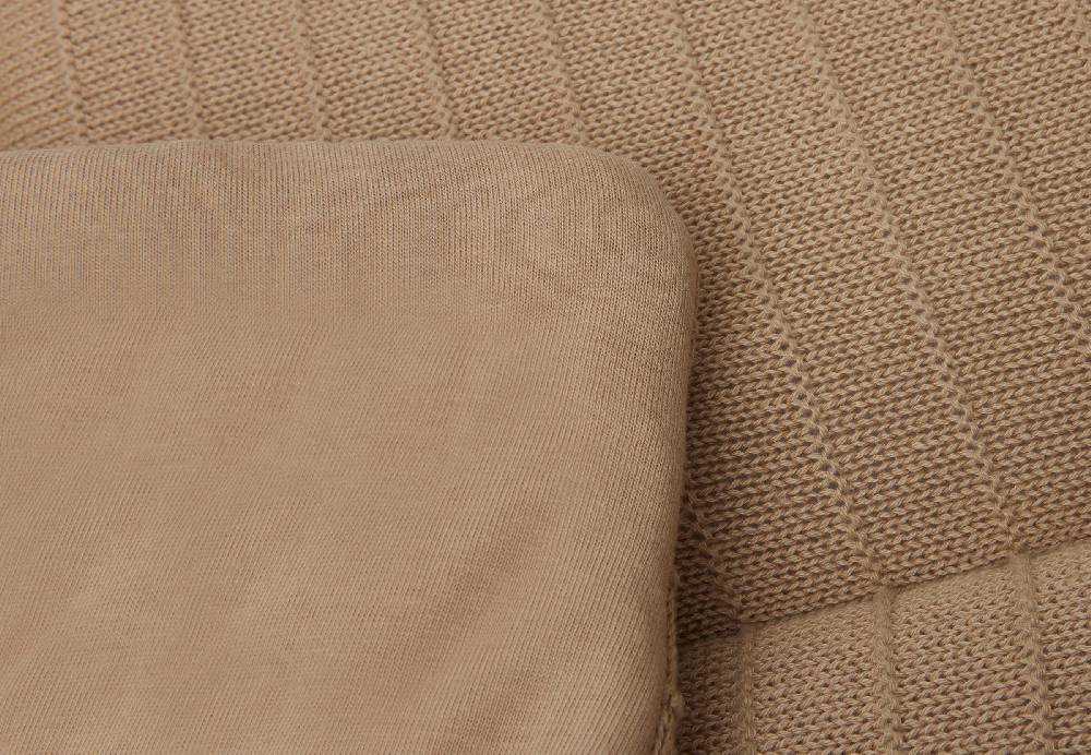 Jollein Krabbeldecke 75x95cm Pure Knit Biscuit 2025
