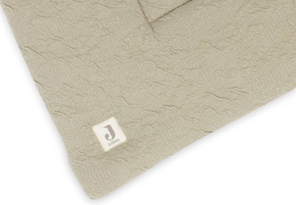 Jollein Krabbeldecke 75x95cm Soft Waves Olive Green Online