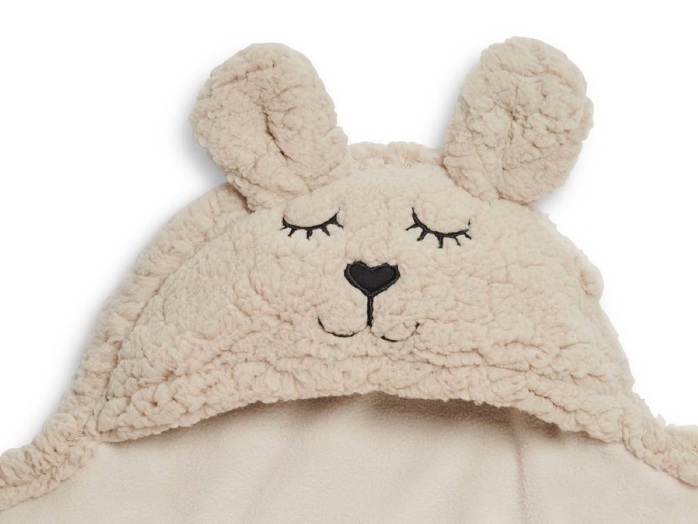 Jollein Einschlagdecke für Babyschale Bunny Nougat Angebote