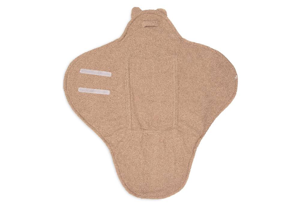 Jollein Einschlagdecke für Babyschale Bear Boucle Biscuit Schlussverkauf