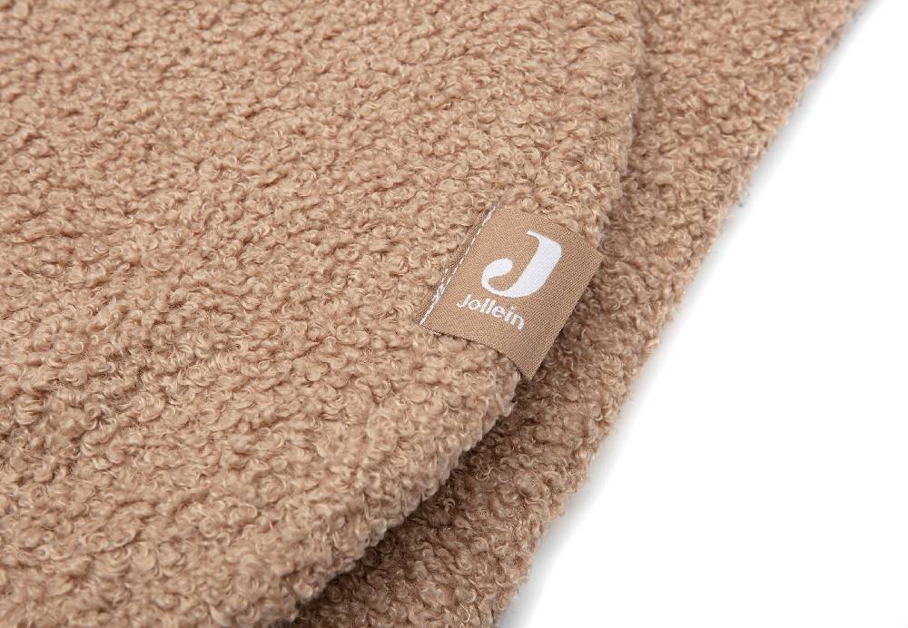 Jollein Einschlagdecke für Babyschale Bear Boucle Biscuit Schlussverkauf