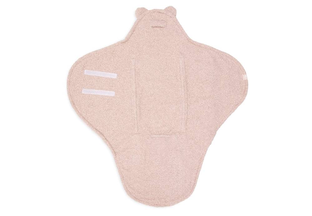 Jollein Einschlagdecke für Babyschale Bear Boucle Wild Rose Günstiger Verkauf