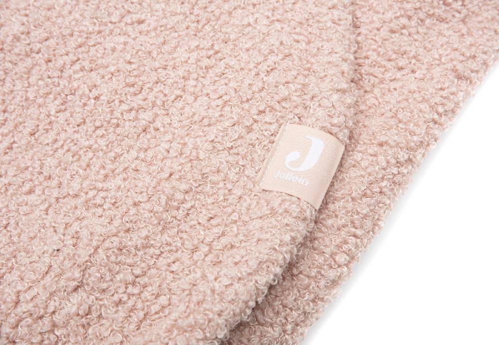 Jollein Einschlagdecke für Babyschale Bear Boucle Wild Rose Günstiger Verkauf