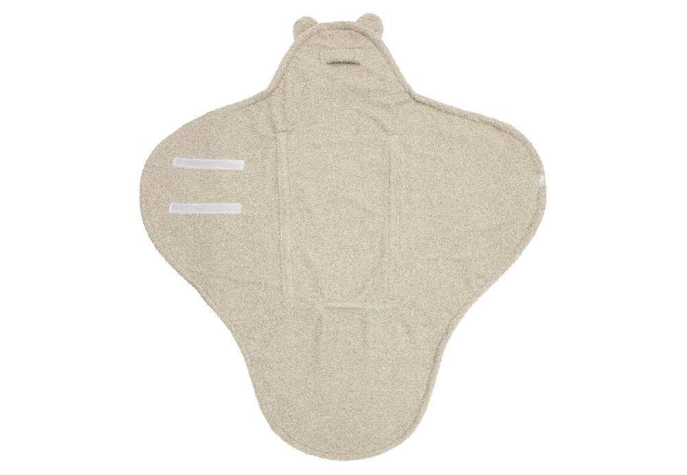 Jollein Einschlagdecke für Babyschale Bear Boucle Olive Green Fabrikverkauf