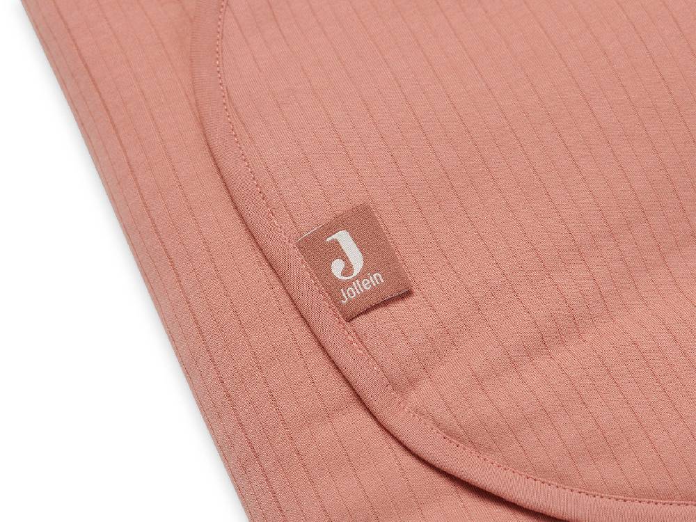 Jollein Einschlagdecke für Babyschale Basic Stripe Rosewood Fabrik Onlineshop