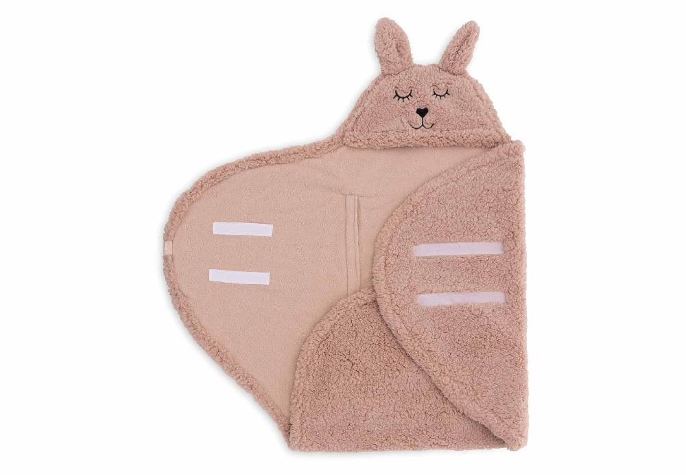 Jollein Einschlagdecke für Babyschale Bunny - Wild Rose Rabatt