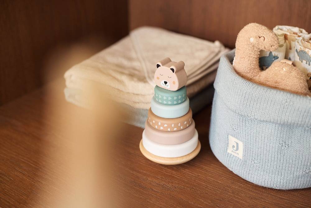Jollein Pflegekörbchen Cosy Knit - Sea Green Heißer Verkauf