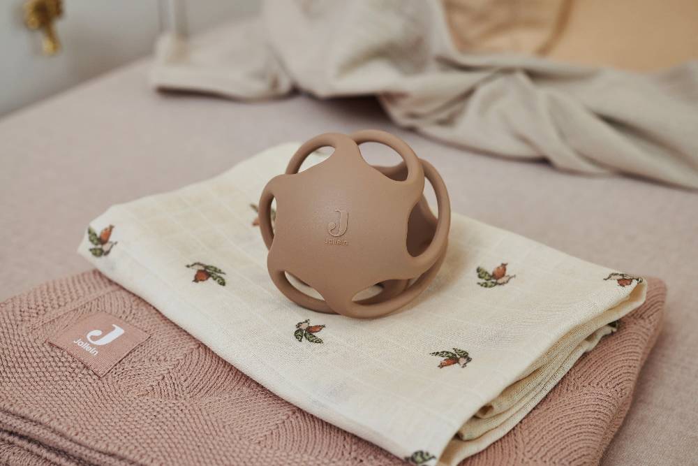 Jollein Ball aus Silikon Ø 9,5cm Silicone Biscuit Neuheiten