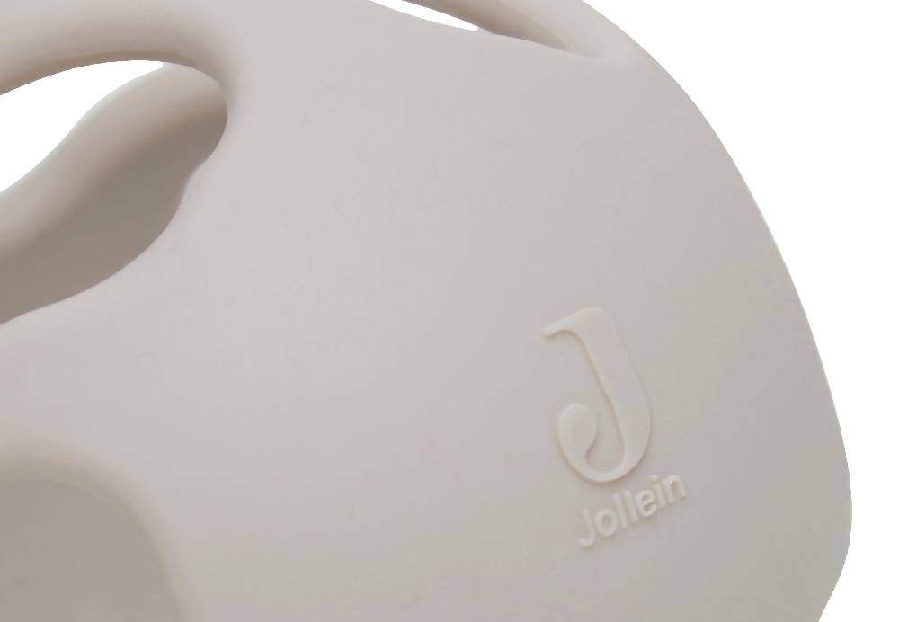 Jollein Ball aus Silikon Ø 9,5cm Silicone Nougat Räumungsverkauf
