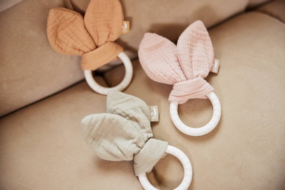 Jollein Beißring Silikon Bunny Ears Moonstone Letzte 2 Tage