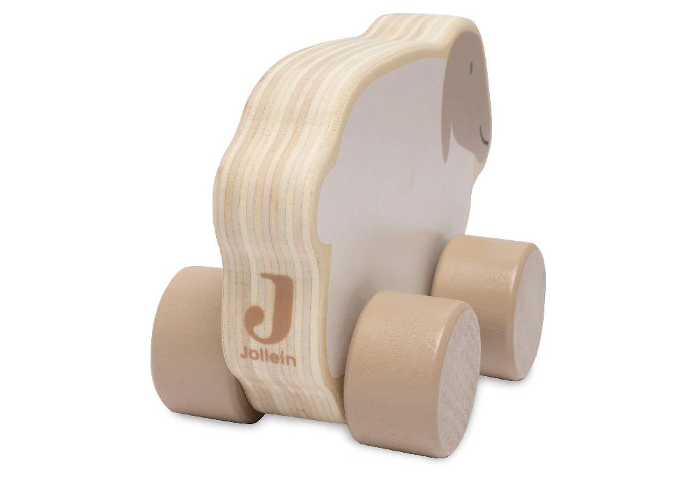 Jollein Holzspielzeug Auto Farm Lamb Bis zu 60% Rabatt