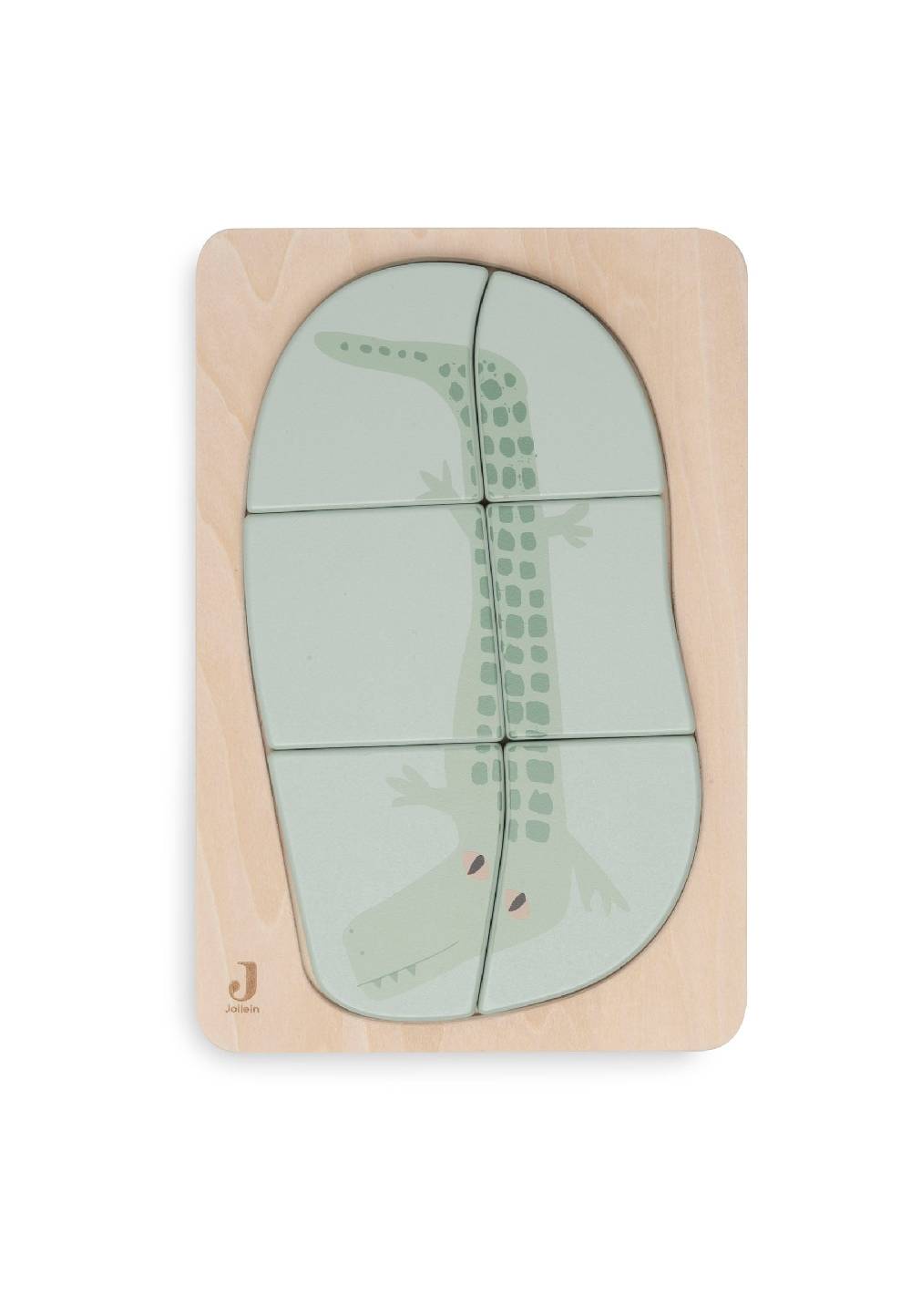 Jollein Puzzle aus Holz - Jungle Jambo - Croco Discount Store für neue Produkte