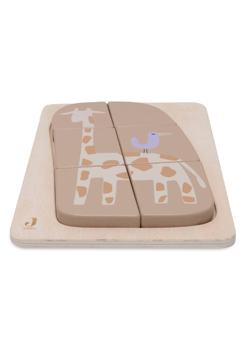 Jollein Puzzle aus Holz - Jungle Jambo - Giraffe Nur noch ein Tag übrig