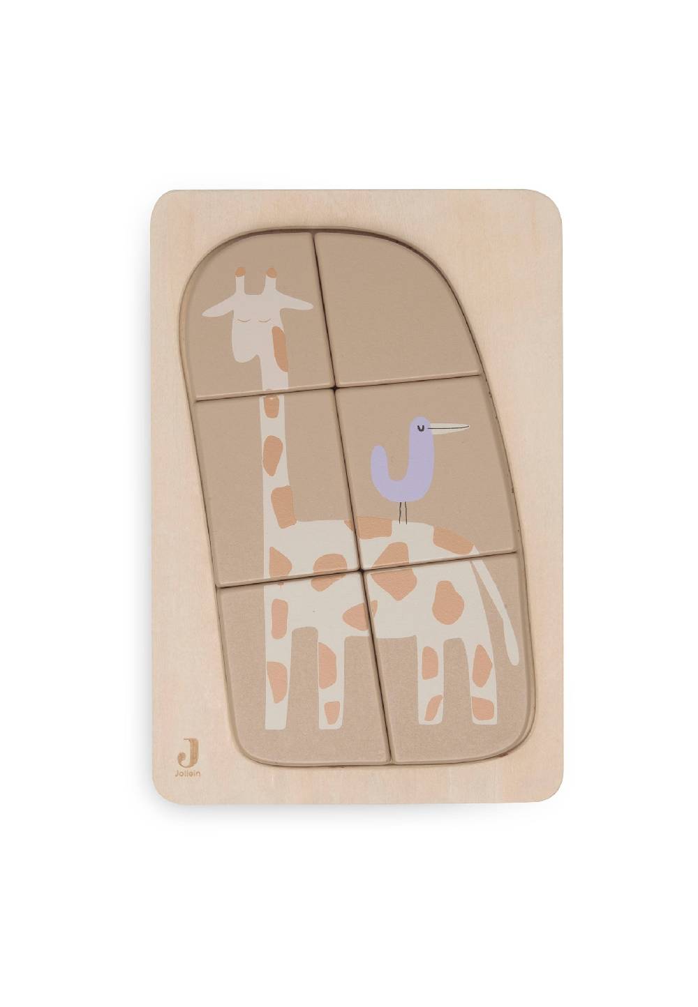 Jollein Puzzle aus Holz - Jungle Jambo - Giraffe Nur noch ein Tag übrig