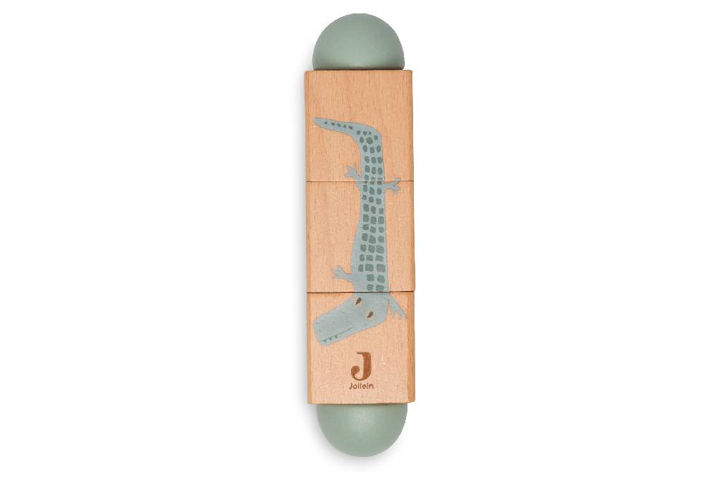 Jollein Holz-Drehpuzzle - Jungle Jambo Super Rabatt