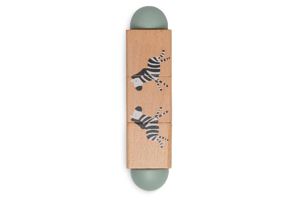 Jollein Holz-Drehpuzzle - Jungle Jambo Super Rabatt