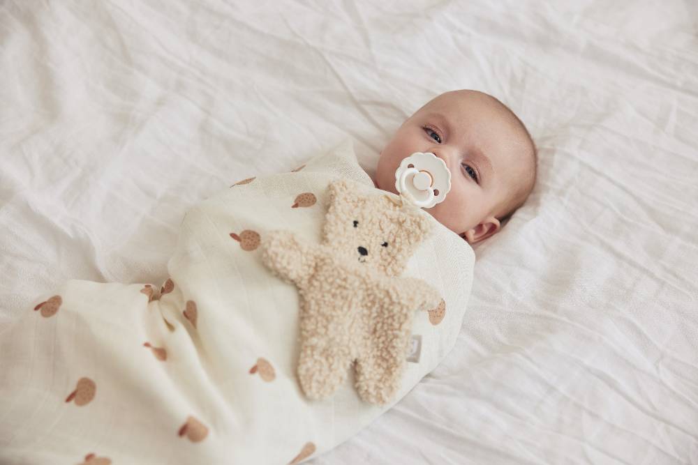 Jollein Schmusetuch Teddy Bear Naturel Kostenloser Versand international