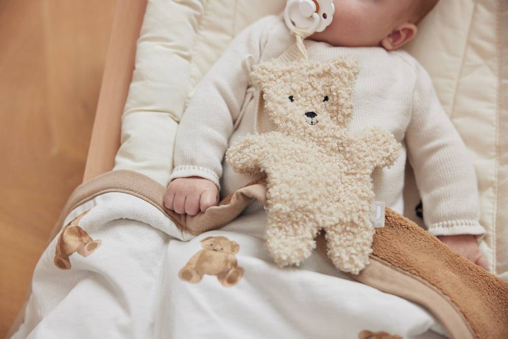 Jollein Schmusetuch Teddy Bear Naturel Kostenloser Versand international