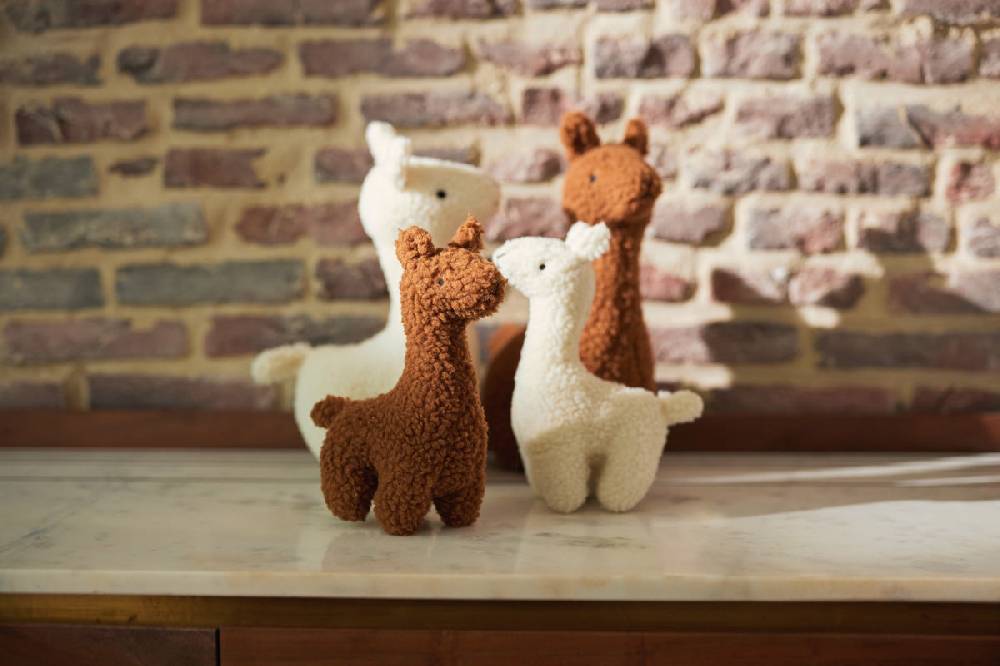 Jollein Kuscheltier Lama Caramel Kostenloser Versand