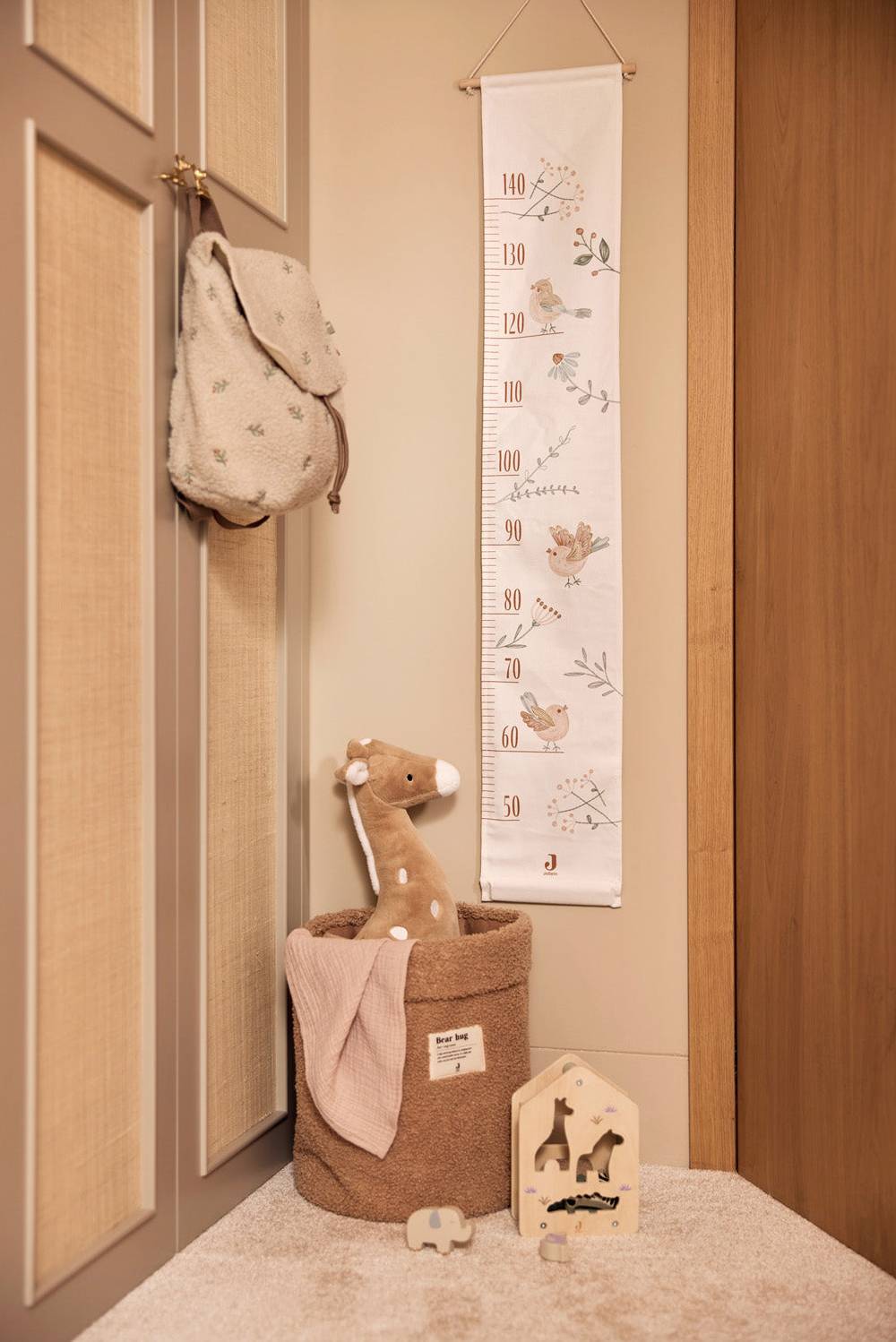 Jollein Kuscheltier XL - Jungle Jambo Giraffe - Biscuit Cyber Monday