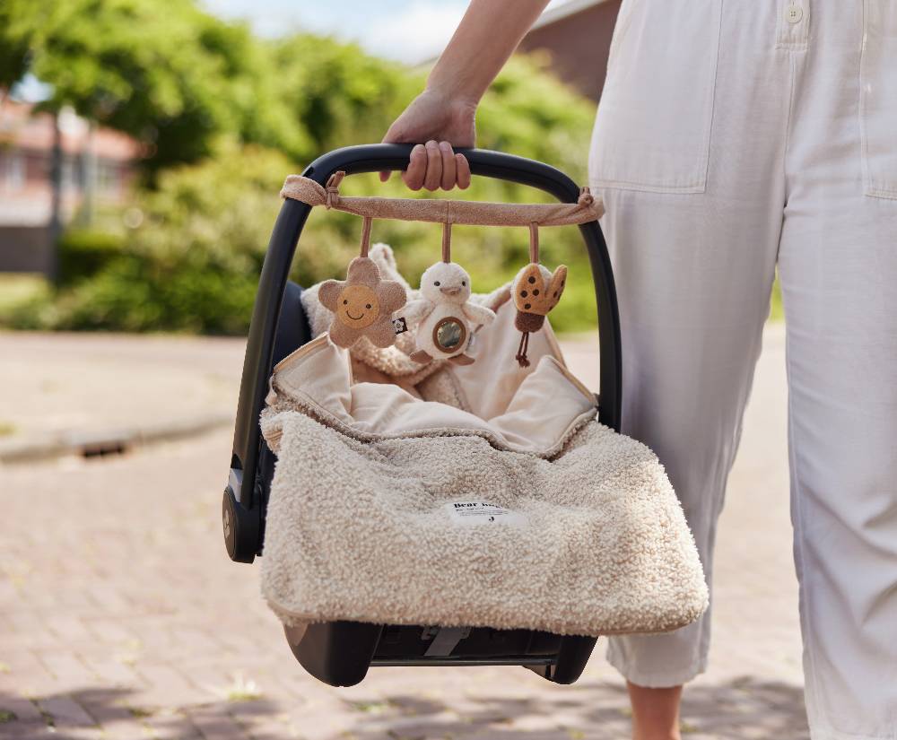Jollein Fußsack gruppe 0+ 3/5 punkte Boucle Naturel Bis zu 60% Rabatt