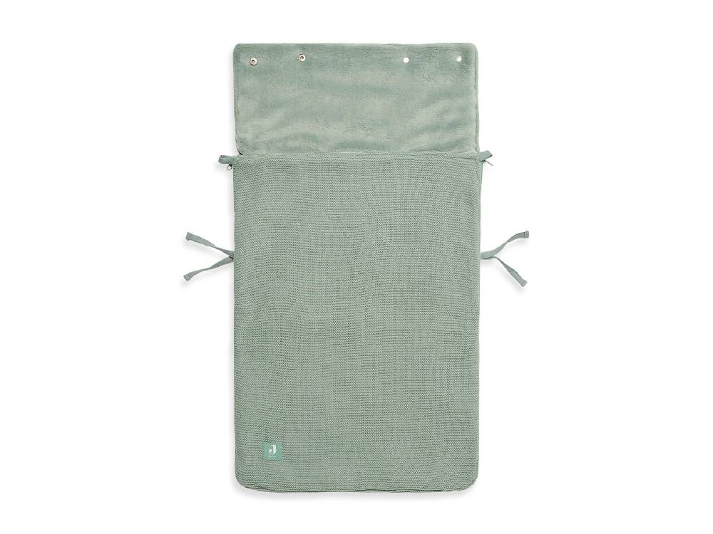 Jollein Fußsack gruppe 0+ 3/5 punkte Basic Knit Forest Green Nur noch ein Tag übrig