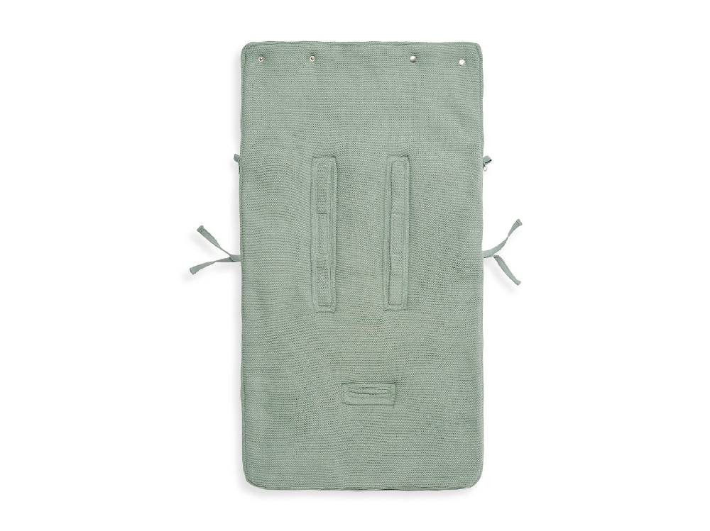 Jollein Fußsack gruppe 0+ 3/5 punkte Basic Knit Forest Green Nur noch ein Tag übrig
