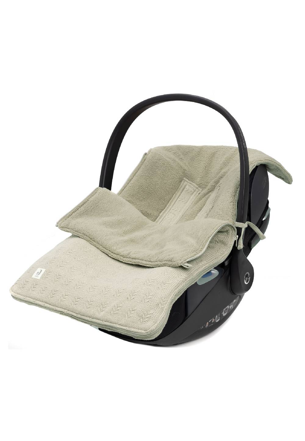 Jollein Fußsack gruppe 0+ 3/5 punkte Grain Knit Olive Green Riesige Rabatte