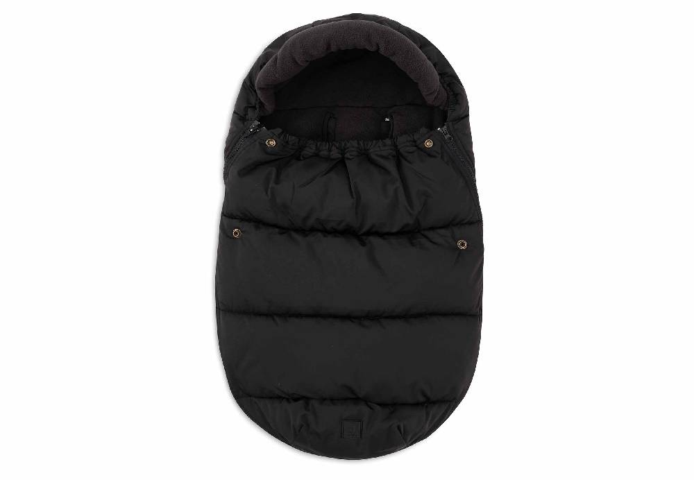 Jollein Fußsack Gruppe 0+ 3/5 Punkte Puffed - Black zollfrei
