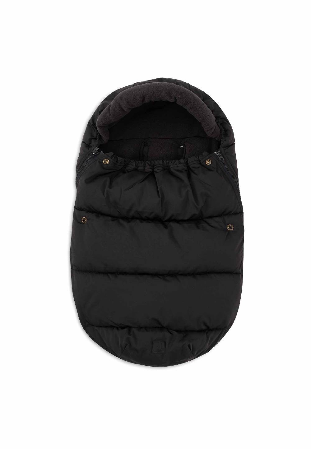 Jollein Fußsack Gruppe 0+ 3/5 Punkte Puffed - Black zollfrei