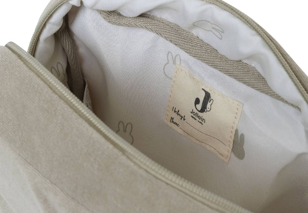 Jollein Beutel Frottee Miffy Olive Green Schlussverkauf