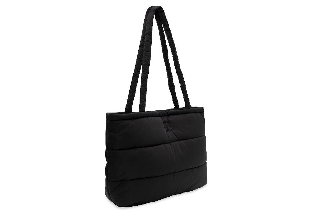 Jollein Wickeltasche Puffed bag Black Meist gekauft