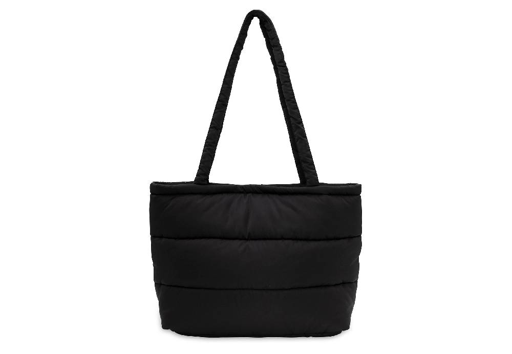 Jollein Wickeltasche Puffed bag Black Meist gekauft