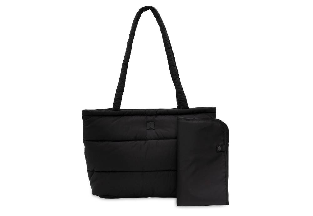 Jollein Wickeltasche Puffed bag Black Meist gekauft