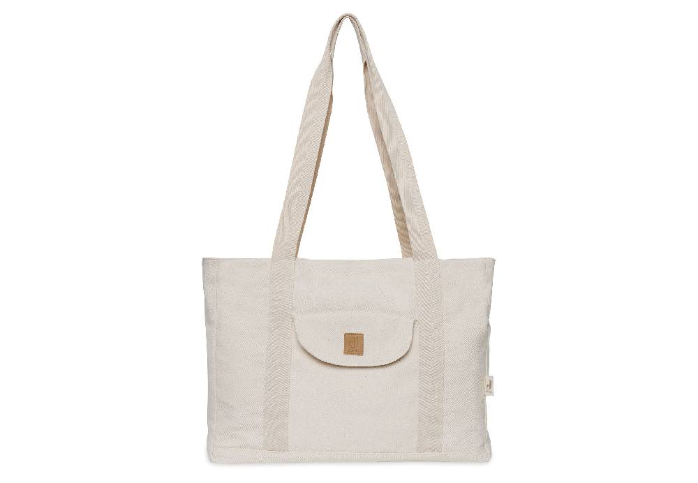 Jollein Wickeltasche Shopper Twill Natural Günstig kaufen