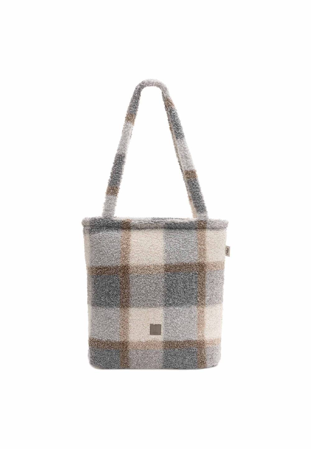 Jollein Wickeltasche Shopper Check - Boucle Flash Sale