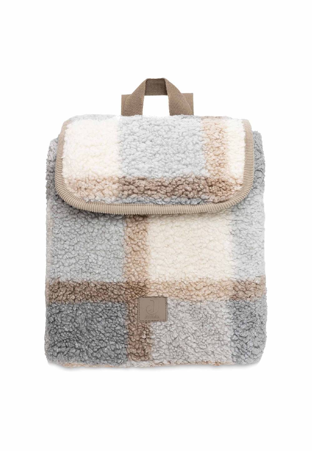 Jollein Rucksack Check - Boucle Saisonschlussverkauf