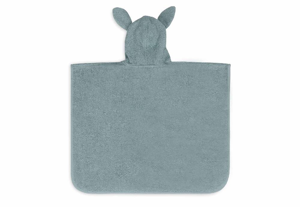 Jollein Kapuzenhandtuch Frottee 75x75cm - Sea Green Top Angebot