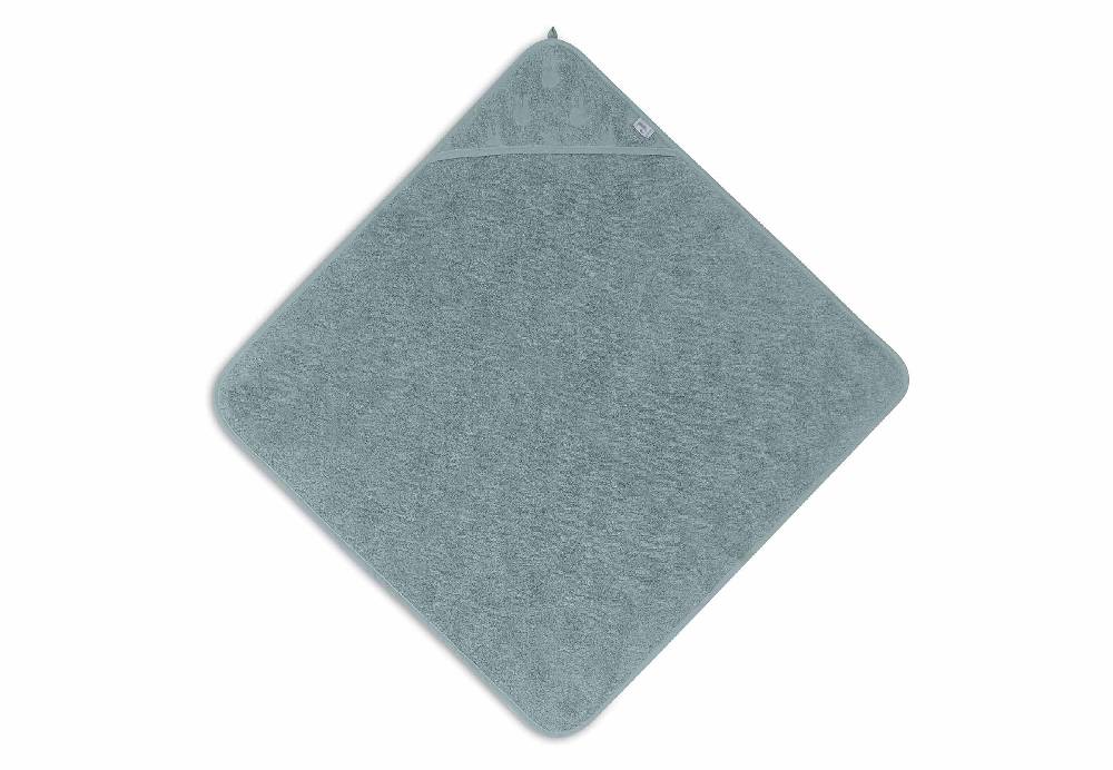 Jollein Kapuzenhandtuch Frottee 75x75cm Miffy Jacquard - Sea Green Neueste Mode