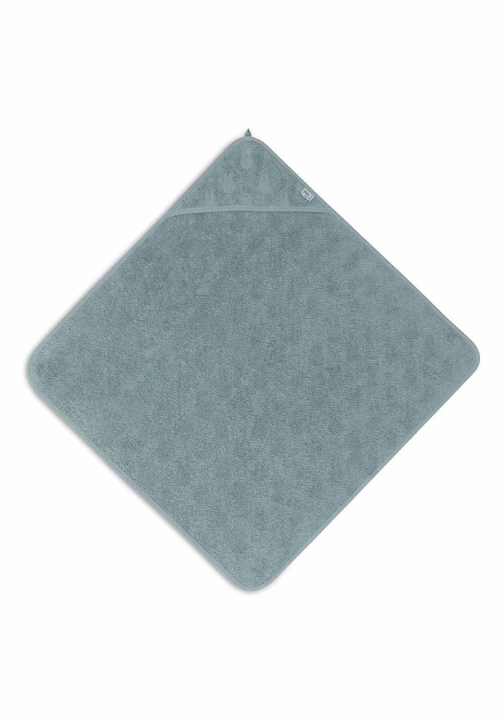 Jollein Kapuzenhandtuch Frottee 75x75cm Miffy Jacquard - Sea Green Neueste Mode