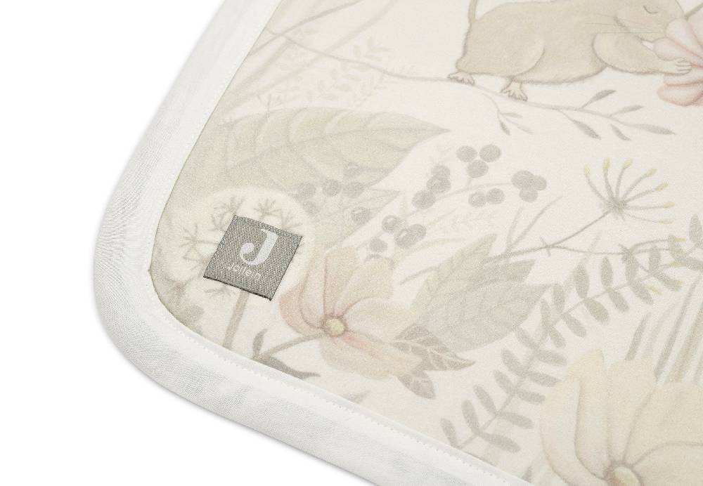 Jollein Decke Kinderbett 100x150cm Dreamy Mouse/Velvet Fleece Sonderangebote