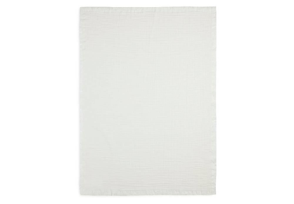 Jollein Decke Wiege Muslin Fringe 75x100cm Ivory Bis zu 60% Rabatt