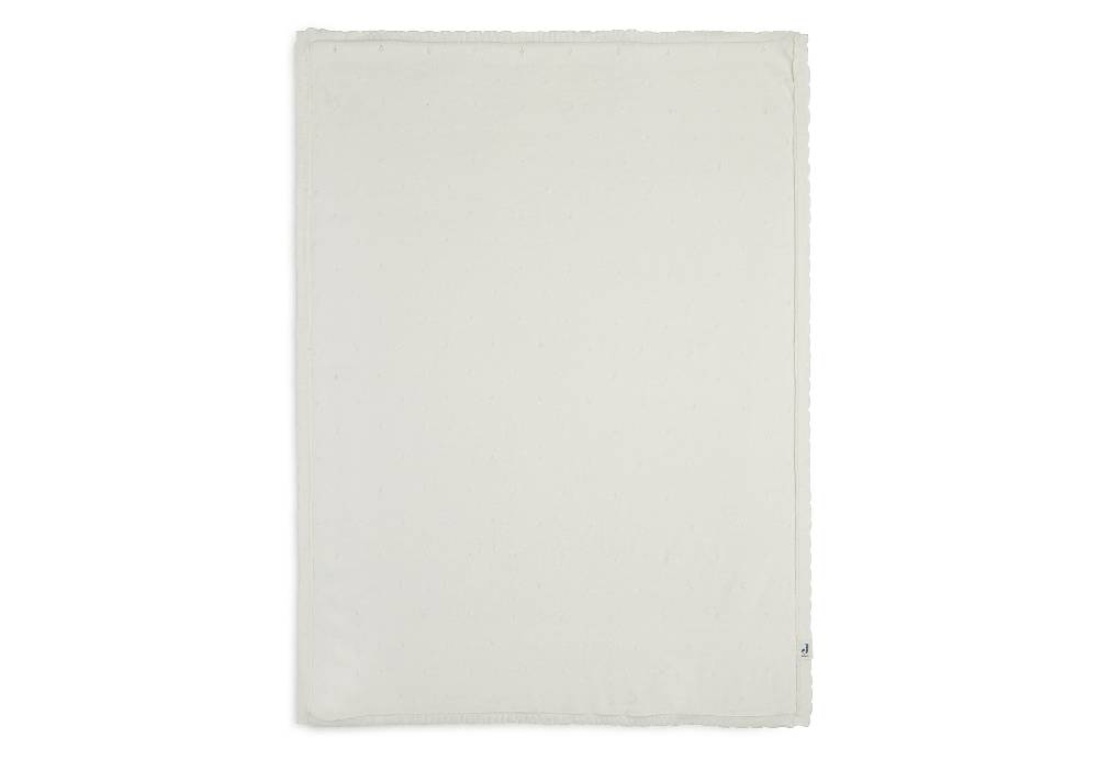 Jollein Decke Kinderbett 100x150cm Pointelle Ivory GOTS Nur für heute