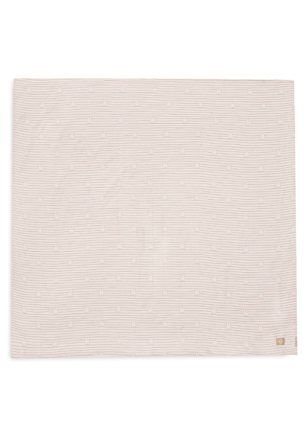 Jollein Mullwindelnn Hydrophil 115x115cm Miffy Stripe Biscuit (2pack Begrenzt auf 3 Tage