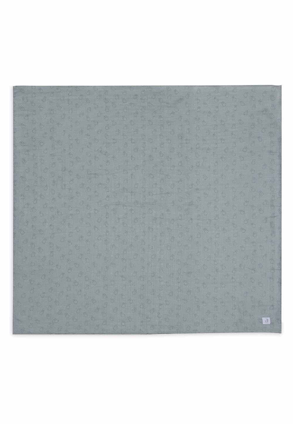 Jollein Mullwindeln 115x115cm Miffy Silhouettes - Sea Green