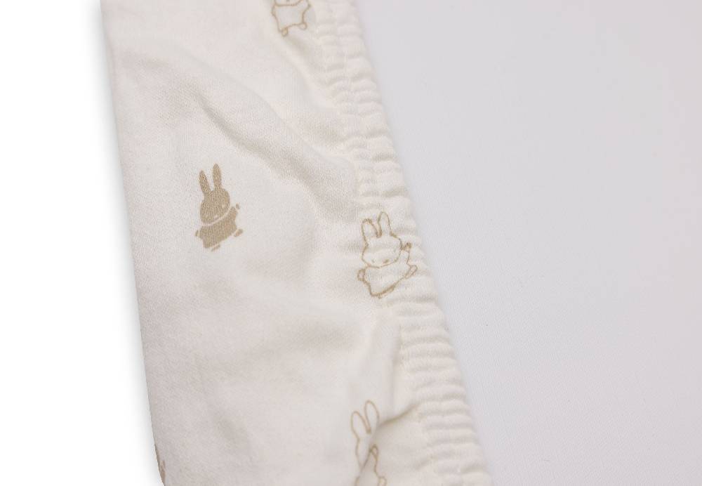 Jollein Wickelauflagenbezug Jersey 50x70cm Happy Miffy Nougat Günstiger Verkauf