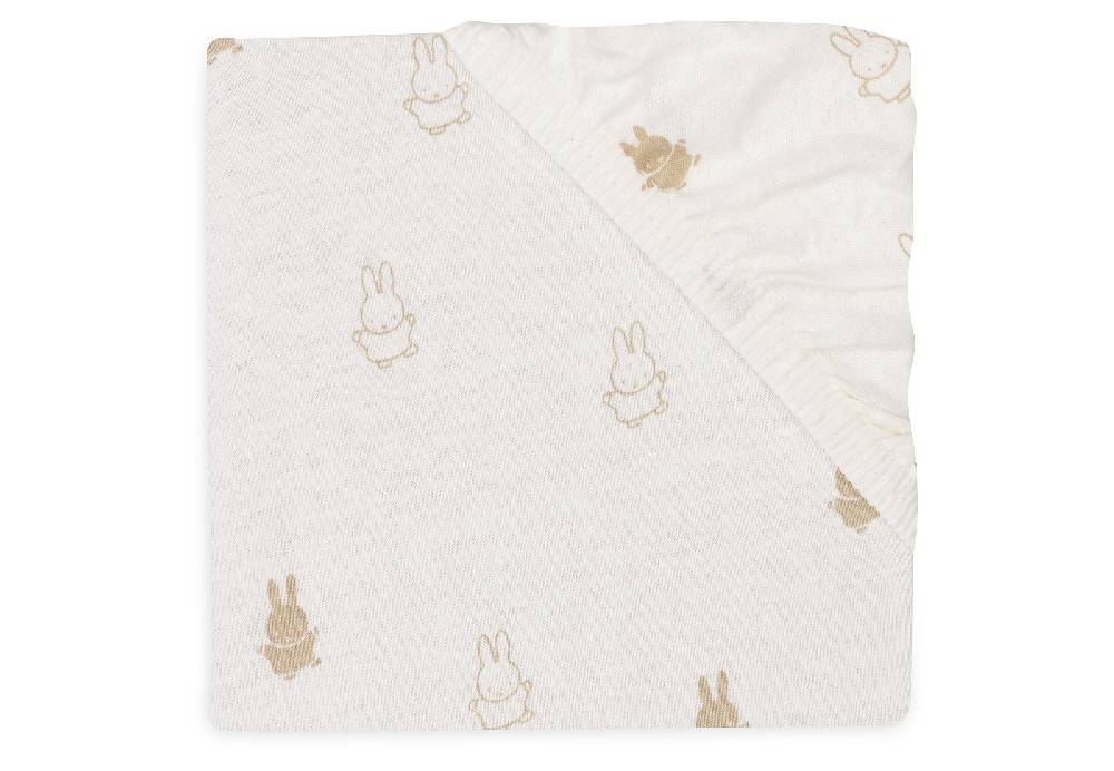Jollein Wickelauflagenbezug Jersey 50x70cm Happy Miffy Nougat Günstiger Verkauf
