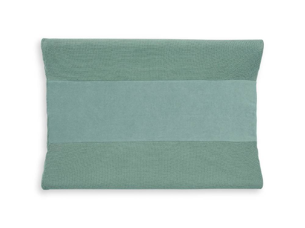 Jollein Wickelauflagenbezug 50x70cm Basic Knit Forest Green Kostenloser Versand